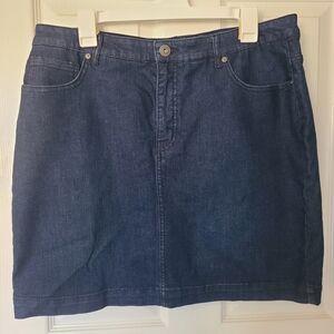 Style & Co. Indigo Denim Mini Skirt